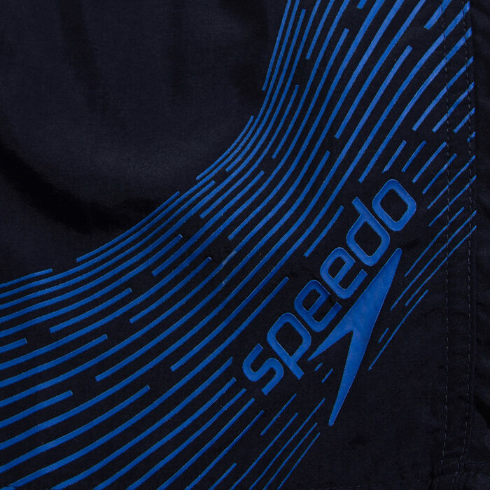 Speedo Kids' Medley Logo Swimming Shorts Blue image number 2