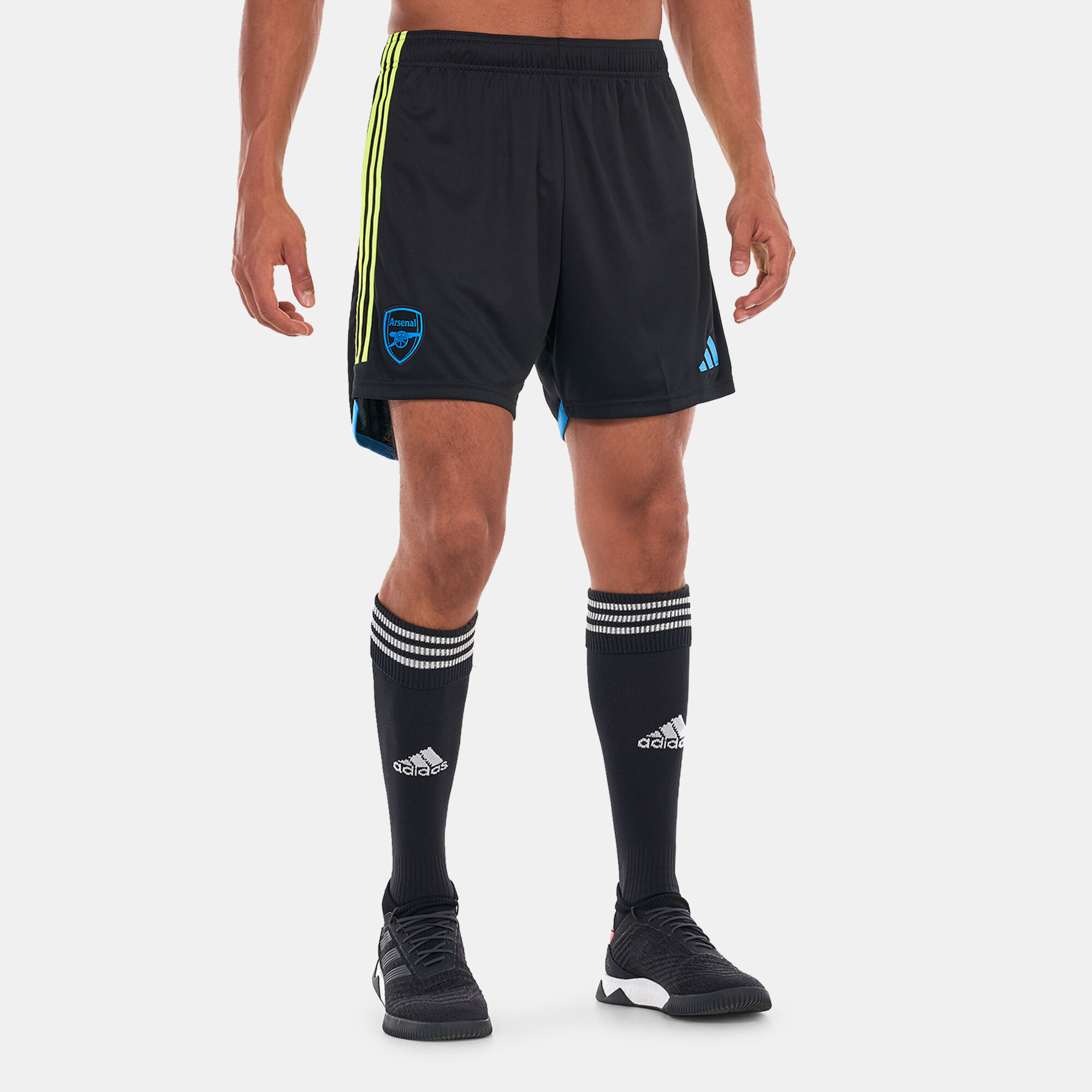 Buy adidas Men s Arsenal Away Shorts 2023 24 Black in KSA SSS