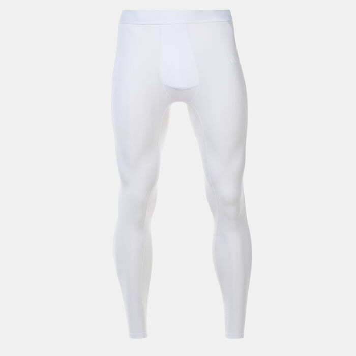 adidas Men's Techfit AEROREADY Tights White image number 0
