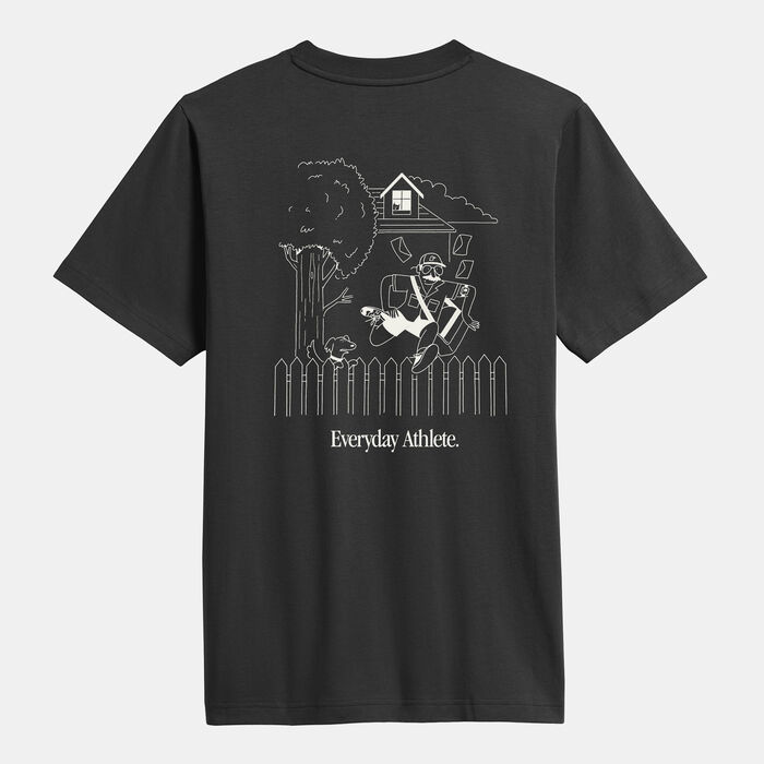 New Balance Men's Mailman T-Shirt Black image number 1