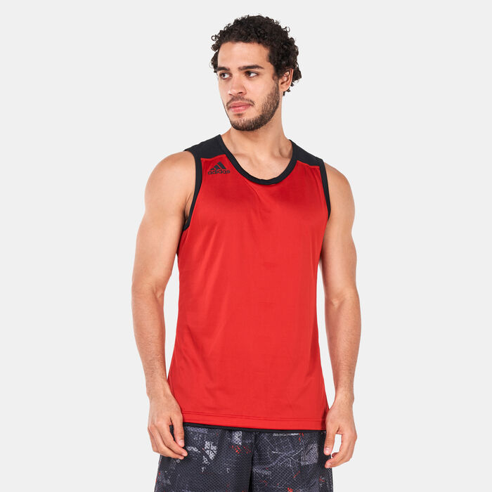 adidas Men's 3G Speed Reversible Jersey Black adidas Men's 3G Speed Reversible Jersey Black image number 3