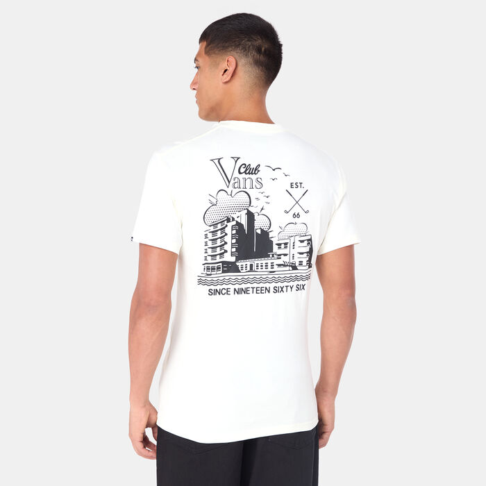 Vans Men's Club Vee T-Shirt White image number 1