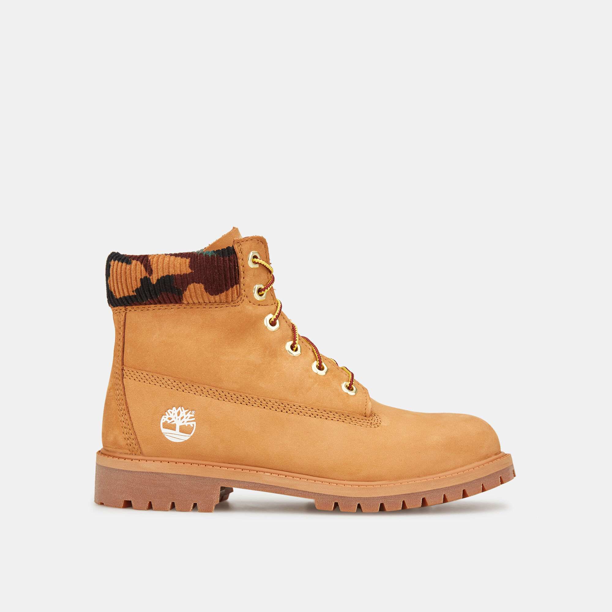 Buy Timberland Kids Premium 6 Inch Waterproof Boot yellow in KSA SSS