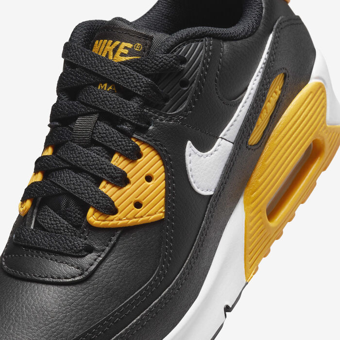 Nike Kids' Air Max 90 LTR Shoes Black image number 6