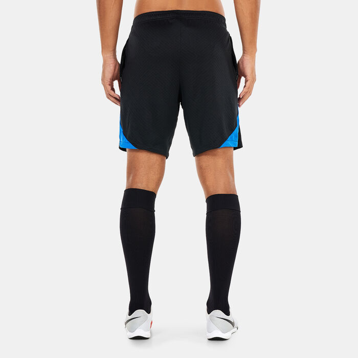 Nike Men's F.C. Barcelona Strike Dri-FIT Knit Football Shorts Black image number 1