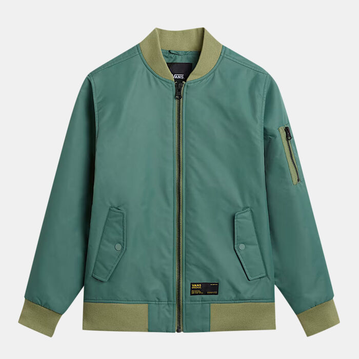 Vans Men's Copley Bomber Jacket Green image number 0