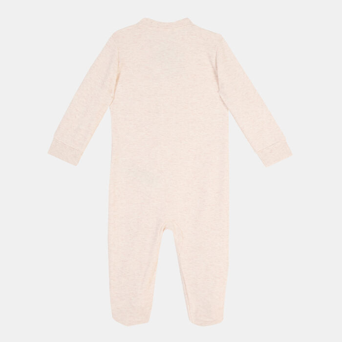 Nike Kids' Essentials Footed Coverall White Nike Kids' Essentials Footed Coverall White image number 1