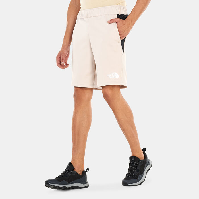 The North Face Men's Training Fleece Shorts Beige image number 0