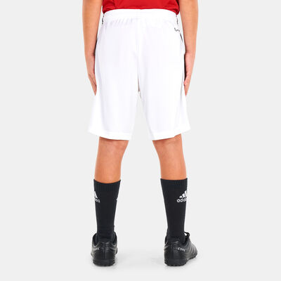 adidas Kids' Manchester United Home Shorts - 2022/23 White adidas Kids' Manchester United Home Shorts - 2022/23 White