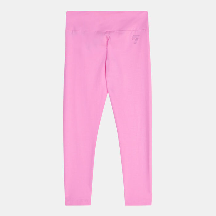 EA7 Emporio Armani Kids' Shiny Leggings Pink EA7 Emporio Armani Kids' Shiny Leggings Pink image number 1