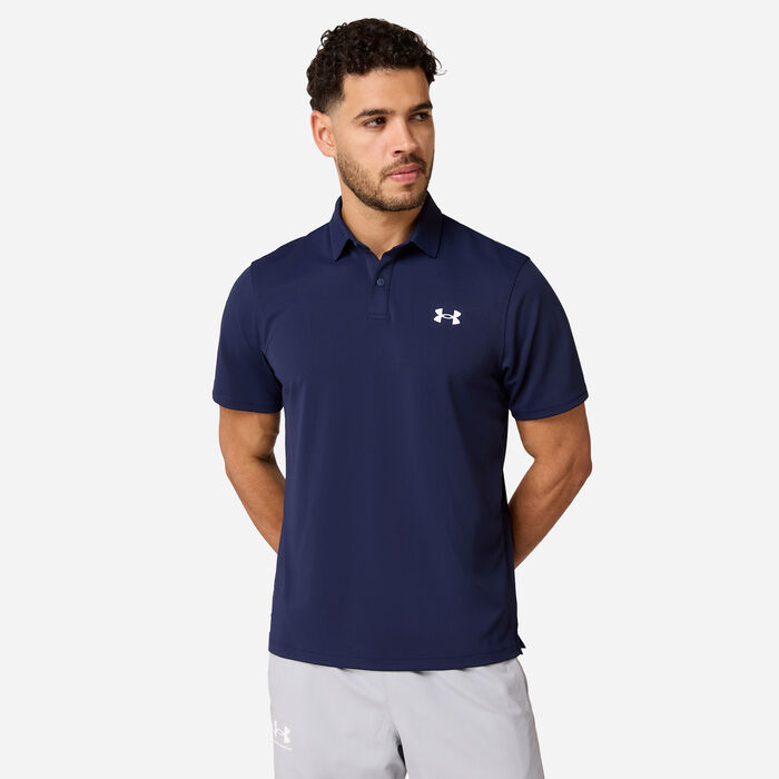 Under Armour Men's Tee To Green Golf Polo Shirt Blue image number 0