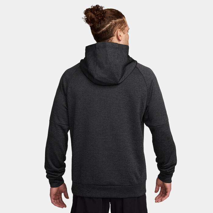 Nike Men's Therma-FIT Training Hoodie Grey Nike Men's Therma-FIT Training Hoodie Grey image number 1