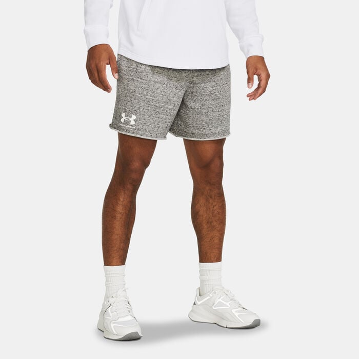 Under Armour Men's Rival Terry Shorts White Under Armour Men's Rival Terry Shorts White image number 0
