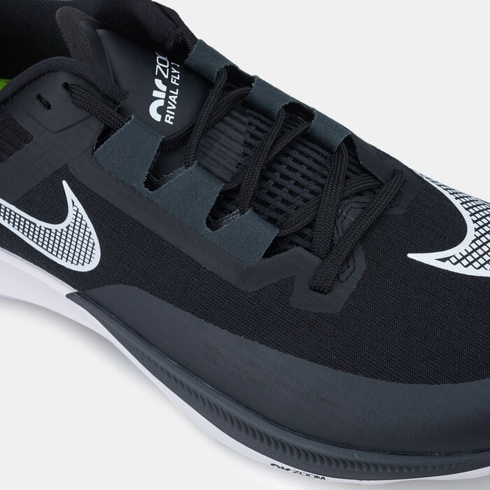 Nike Men's Air Zoom Rival Fly 3 Road Racing Shoe Black Nike Men's Air Zoom Rival Fly 3 Road Racing Shoe Black image number 4