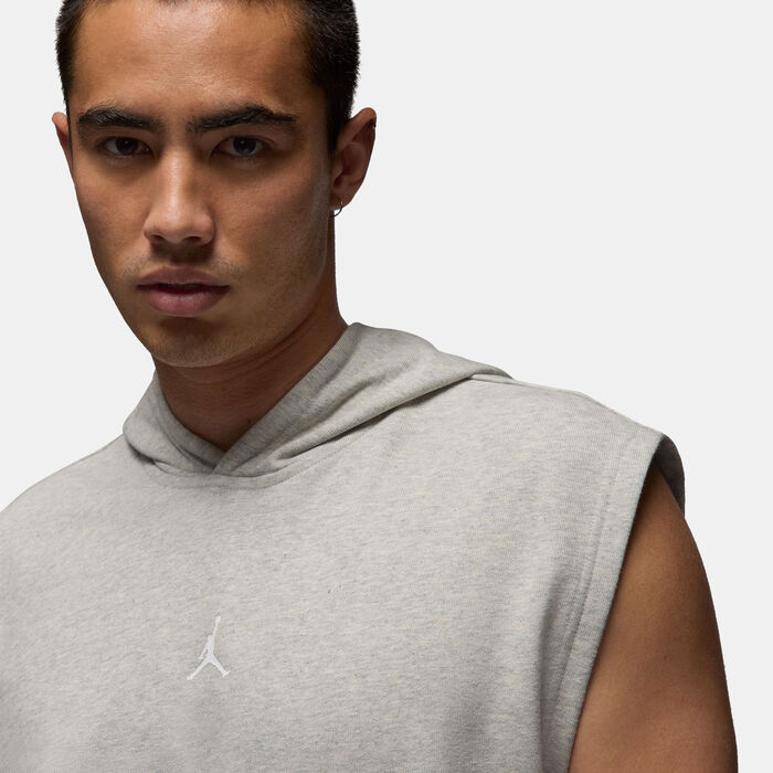 Jordan Men's Sport Crossover Dri-FIT Sleeveless Pullover Hoodie Grey Jordan Men's Sport Crossover Dri-FIT Sleeveless Pullover Hoodie Grey image number 3