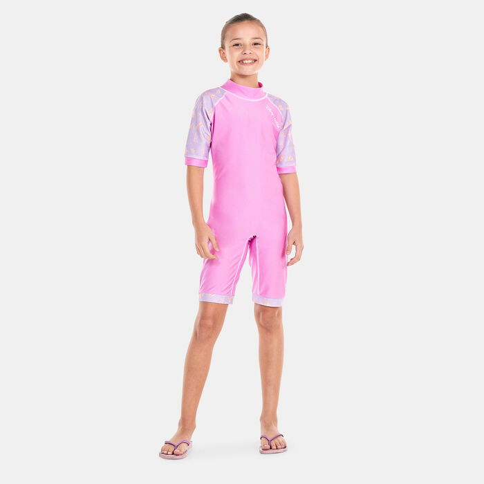 COEGA Kids' One Piece Ariel Swimsuit Purple COEGA Kids' One Piece Ariel Swimsuit Purple image number 0