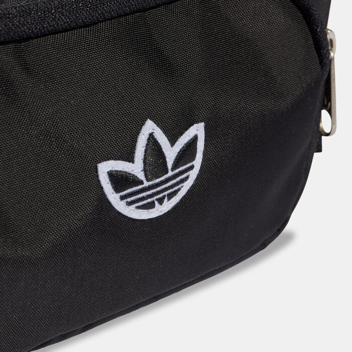 adidas Originals Premium Essentials Waist Bag Black adidas Originals Premium Essentials Waist Bag Black image number 4