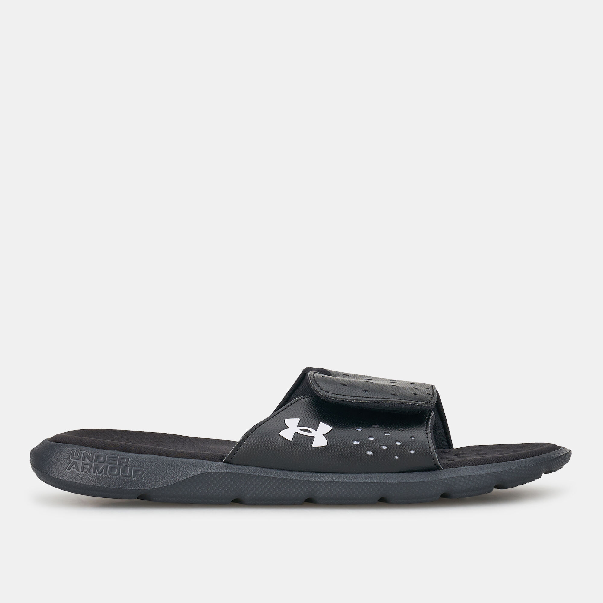 Under armour cushioned slides shop