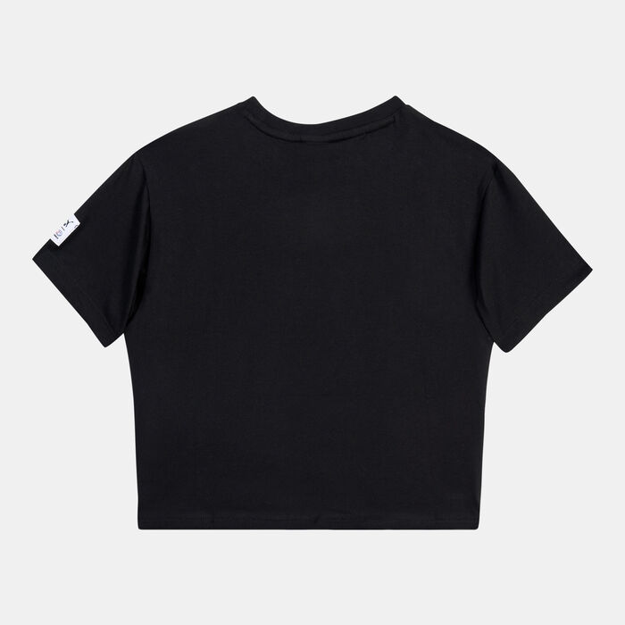 PUMA Kids' x SMILEYWORLD Knot T-Shirt Black image number 1