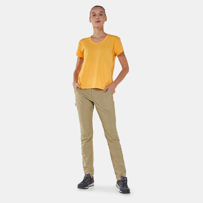 Columbia Women's Sun Trek™ T-Shirt yellow image number 2