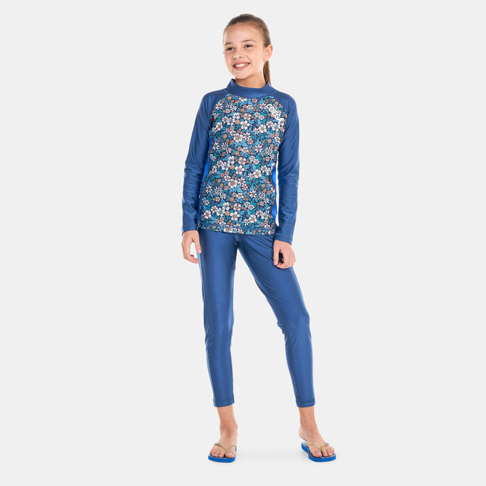 COEGA Kids' Long Sleeve Rashguard Blue COEGA Kids' Long Sleeve Rashguard Blue image number 2