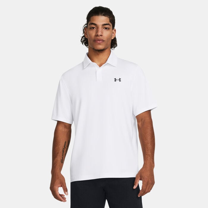 Under Armour Men's Tee To Green Golf Polo Shirt White Under Armour Men's Tee To Green Golf Polo Shirt White image number 0