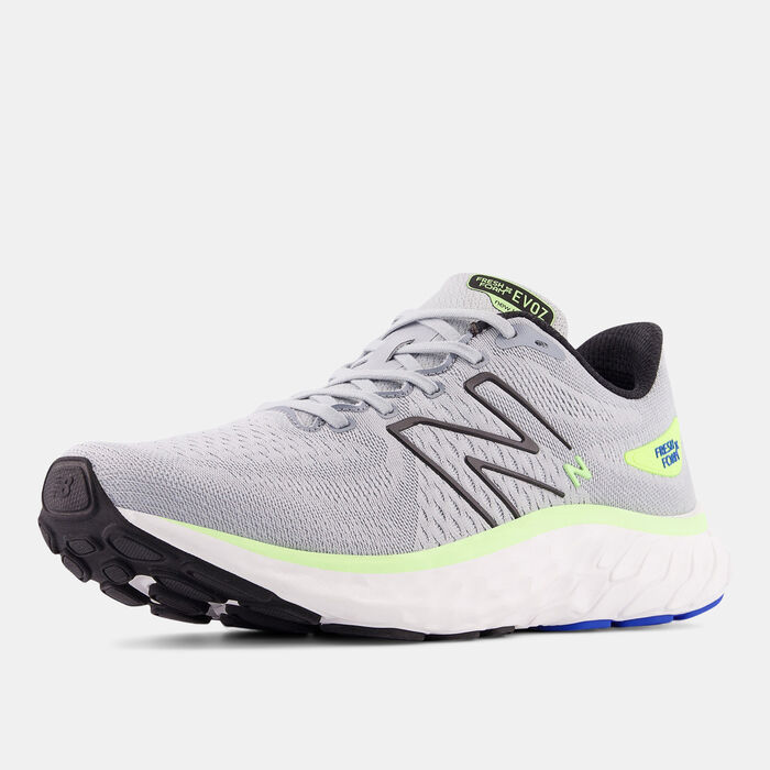 New Balance Men's Fresh Foam X EVOZ v3 Running Shoes Grey New Balance Men's Fresh Foam X EVOZ v3 Running Shoes Grey image number 2