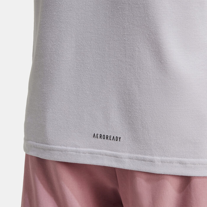 adidas Men's Designed For Training T-Shirt Grey image number 4