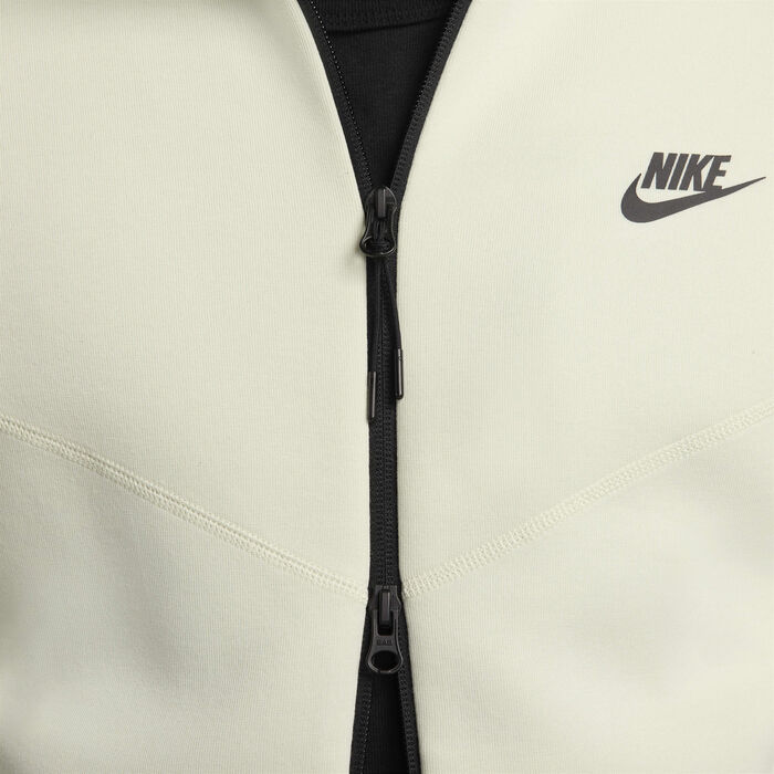 Nike Men's Sportswear Tech Fleece Windrunner Full-Zip Hoodie Ivory image number 7