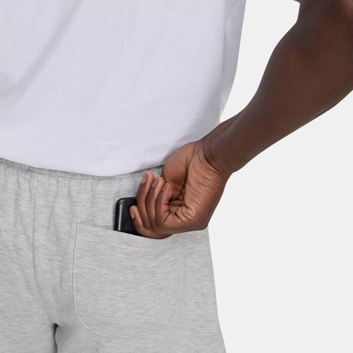 New Balance Men's French Terry Shorts Grey New Balance Men's French Terry Shorts Grey image number 4