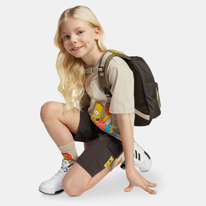 adidas Kids' The Simpsons T-Shirt And Shorts Set Beige adidas Kids' The Simpsons T-Shirt And Shorts Set Beige image number 2