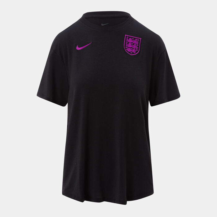 Nike Women's England One Dri-FIT Football Top Black Nike Women's England One Dri-FIT Football Top Black image number 0