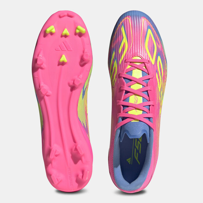 adidas F50 League Firm/Multi-Ground Football Shoes Pink adidas F50 League Firm/Multi-Ground Football Shoes Pink image number 4