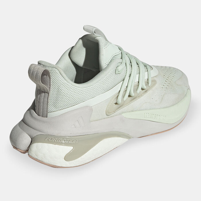 adidas Women's Alphaboost V2 Shoes Green adidas Women's Alphaboost V2 Shoes Green image number 2