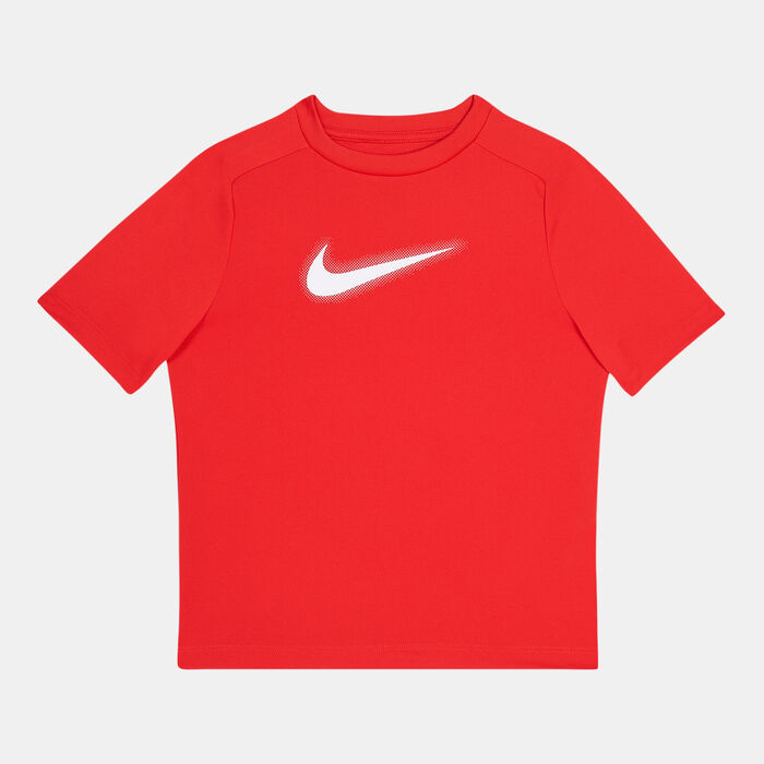 Nike Kids' Dri-FIT Multi Graphic Training Top Red image number 0