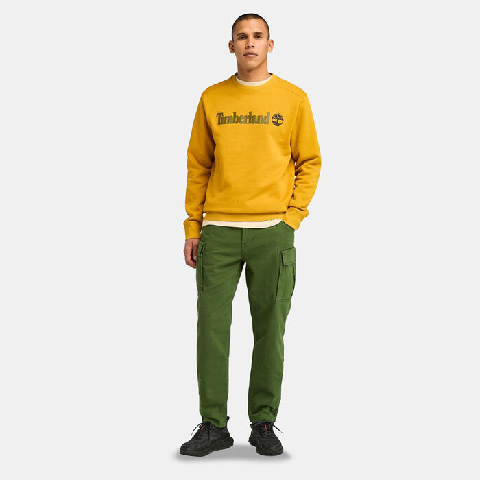 Timberland Men's Kennebec River Logo Sweatshirt Brown image number 2