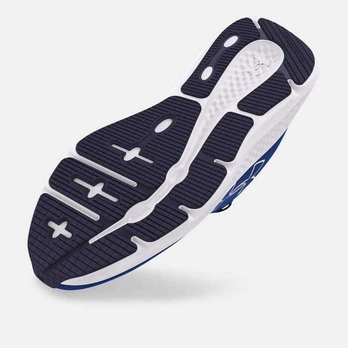 Under Armour Men's Charged Pursuit 3 Big Logo Running Shoes Blue image number 3