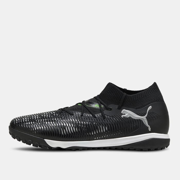 PUMA Men's FUTURE 8 MATCH Turf Ground Football Shoes Black PUMA Men's FUTURE 8 MATCH Turf Ground Football Shoes Black image number 0