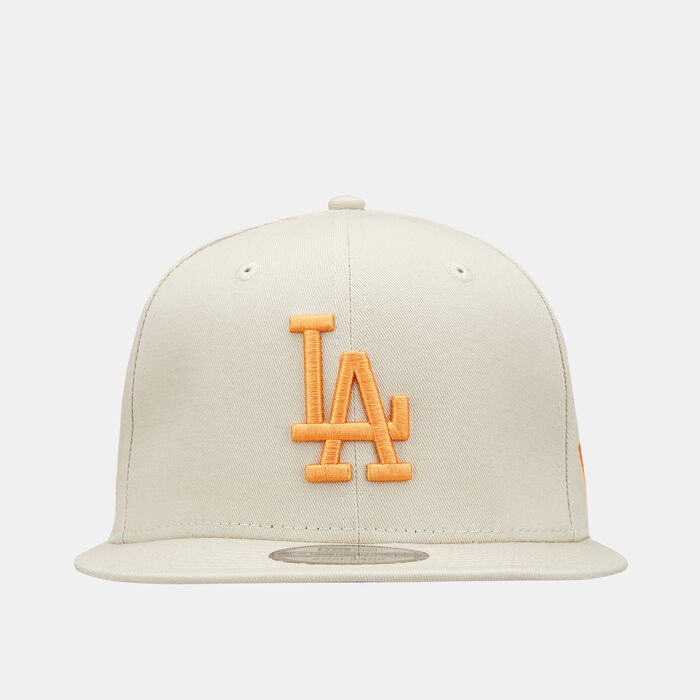 New Era Men's Los Angeles Dodgers Side Patch 9FIFTY Cap Beige New Era Men's Los Angeles Dodgers Side Patch 9FIFTY Cap Beige image number 0
