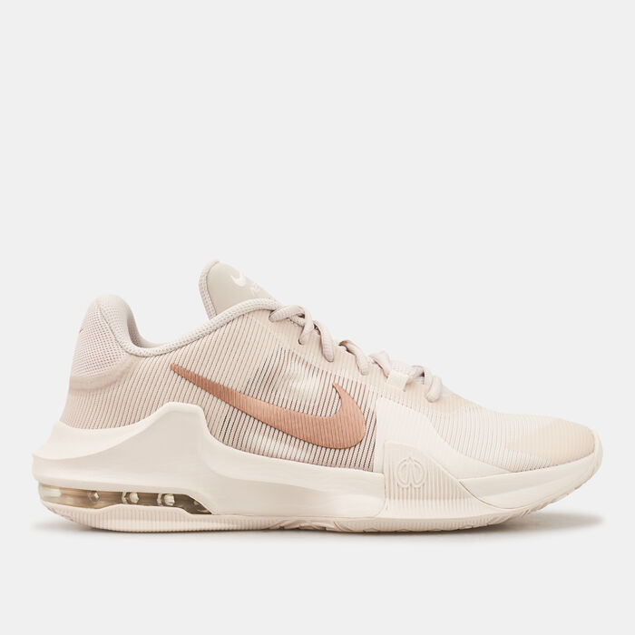 Nike Men's Air Max Impact 4 Basketball Shoe Ivory image number 0