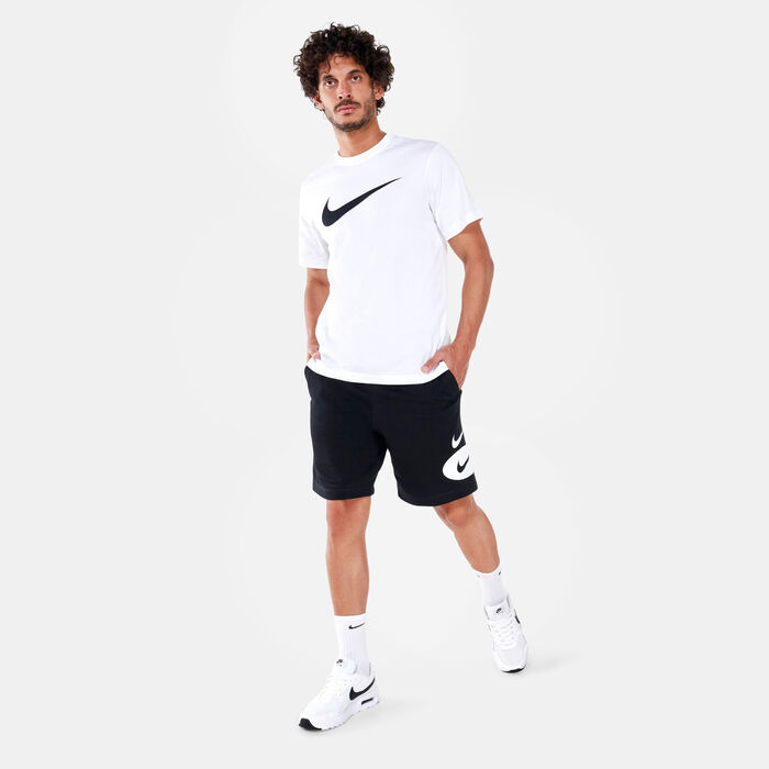 Nike Men's Sportswear Swoosh League French Terry Shorts Black image number 2