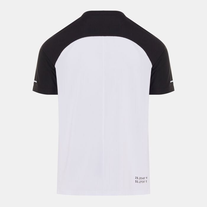 Sun and Sand Sports Men's Active Colourblock T-Shirt Black Sun and Sand Sports Men's Active Colourblock T-Shirt Black image number 1