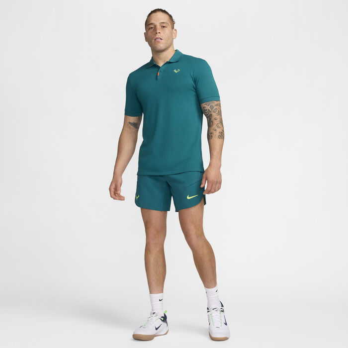 Nike Men's Rafa Polo Shirt Green image number 7