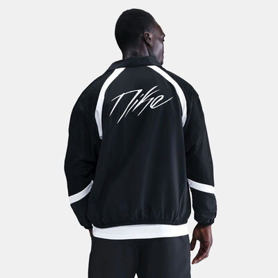 Nike Men's Icon Woven Basketball Jacket Black