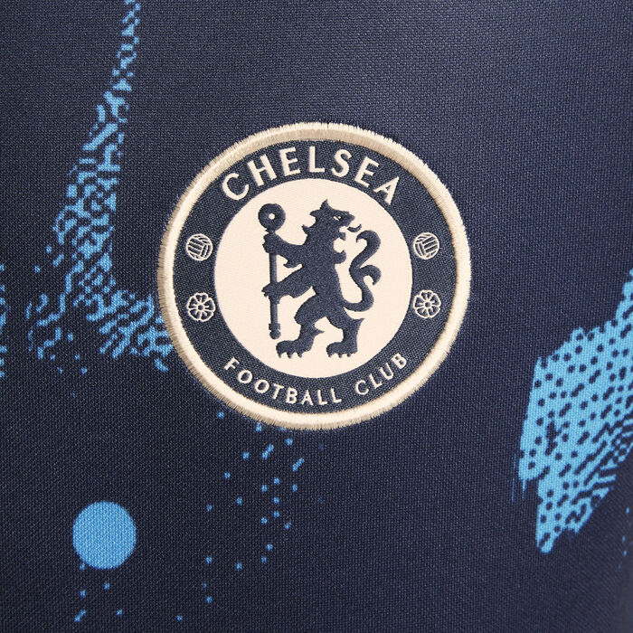 Nike Kids' Chelsea F.C. Academy Pro Dri-FIT Football Pre-Match Top Blue Nike Kids' Chelsea F.C. Academy Pro Dri-FIT Football Pre-Match Top Blue image number 3