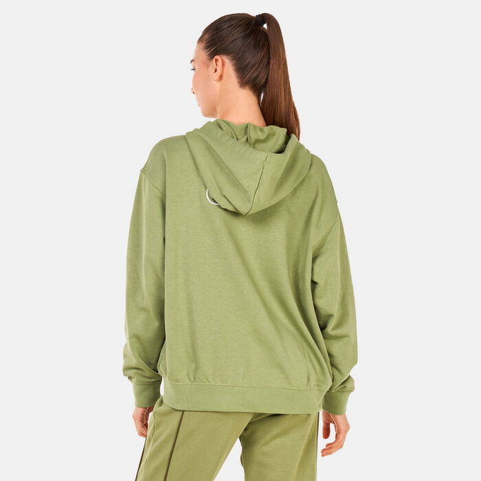Nike Women's Dri-FIT Get Fit Graphic Hoodie Green image number 1