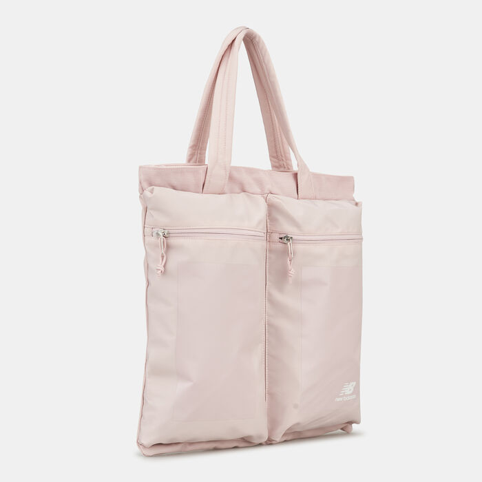 New Balance Dual Pockets Tote Bag Pink New Balance Dual Pockets Tote Bag Pink image number 2