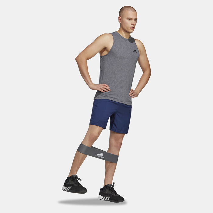 adidas Men's Train Essentials Woven Training Shorts Blue adidas Men's Train Essentials Woven Training Shorts Blue image number 2