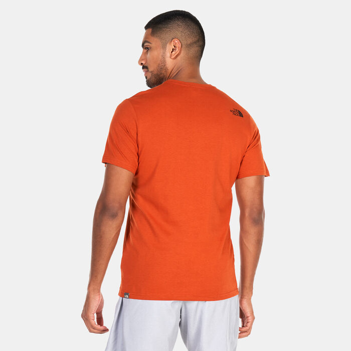 The North Face Men's Mountain Line T-Shirt Red The North Face Men's Mountain Line T-Shirt Red image number 1