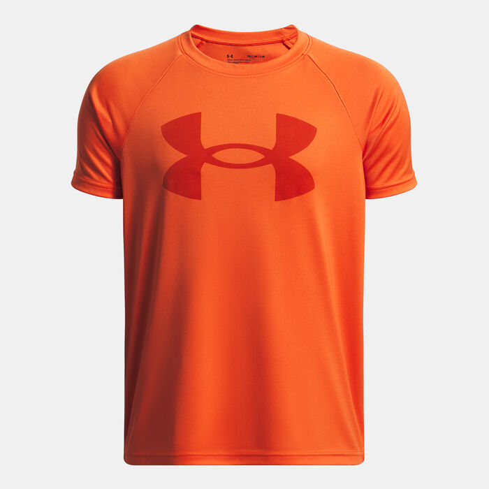 Under Armour Kids' UA Tech Big Logo T-Shirt Orange Under Armour Kids' UA Tech Big Logo T-Shirt Orange image number 0